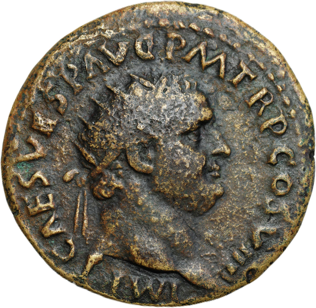Cesarstwo Rzymskie, Dupondius, Tytus 79 - 81 n. e., Rzym